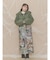 floral pointelle knit