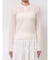 floral pointelle knit