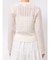 floral pointelle knit