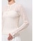 floral pointelle knit