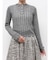 floral pointelle knit