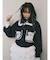 ベロアペプラムティアードトップス