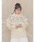 bear yoke knit tops