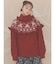 bear yoke knit tops