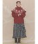 bear yoke knit tops