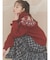 bear yoke knit tops