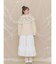 bear yoke knit tops
