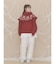 bear yoke knit tops