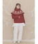 bear yoke knit tops