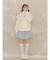 bear yoke knit tops