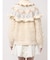 bear yoke knit tops