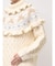 bear yoke knit tops