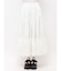 lace ribbonギャザースカート