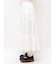 lace ribbonギャザースカート