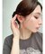 ハートチェーンピアス