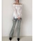 カットアウトリボンデニムパンツ【完売カラーは品番：1526324356で販売中】