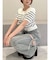 カットアウトリボンデニムパンツ【完売カラーは品番：1526324356で販売中】