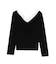 ホイップフリルVネックニット