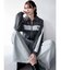 バイカラーパイピングブルゾン