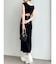 【WEB限定】バックオープンスリットワンピース