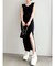 【WEB限定】バックオープンスリットワンピース