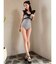 【swimwear】フリルデザインワンピース