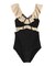 【swimwear】フリルデザインワンピース