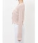 シアーリボンニットカーディガン