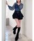 コルセットレイヤードショートパンツ