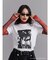 【JANIS】Distressed photo print t-shirts【コラボ】