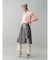 シアーギャザーフレアパンツ