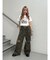 フラワーフォトフィットTシャツ