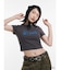 【Lilo&Stitch】ロゴフィットTシャツ
