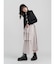 アシメラインフリルスカート