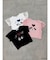 【Mickey&Minnie】ILOVEレースリメイクトップス