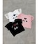 【Mickey&Minnie】ILOVEレースリメイクトップス
