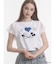 【Mickey&Minnie】ILOVEレースリメイクトップス