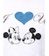 【Mickey&Minnie】ILOVEレースリメイクトップス