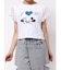 【Mickey&Minnie】ILOVEレースリメイクトップス