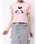 【Mickey&Minnie】ILOVEレースリメイクトップス
