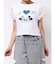 【Mickey&Minnie】ILOVEレースリメイクトップス