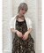 ドレープフリルカットワンピース