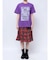 【JANIS】Tie-dye overlay print t-shirts【コラボ】