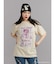 【JANIS】Tie-dye overlay print t-shirts【コラボ】