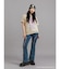 【JANIS】Tie-dye overlay print t-shirts【コラボ】