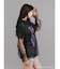 【JANIS】Tie-dye overlay print t-shirts【コラボ】
