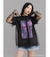 【JANIS】Tie-dye overlay print t-shirts【コラボ】