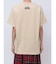 【JANIS】Tie-dye overlay print t-shirts【コラボ】