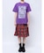 【JANIS】Tie-dye overlay print t-shirts【コラボ】