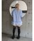 ヘムフリルチュニックシャツ